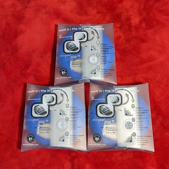 Discgear 20 CD DVD Case x3 blue - Picture 5 of 5